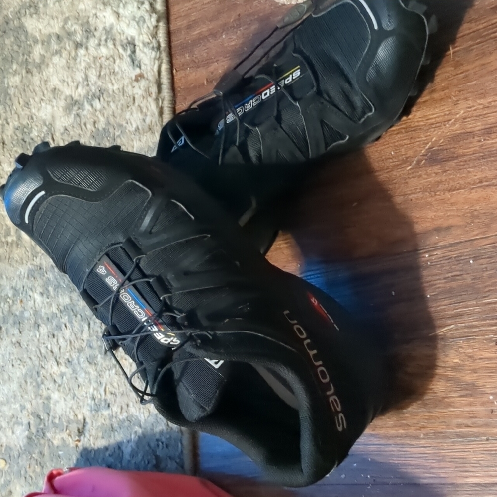 Salomon Sensifit Speedcross 4 running shoes size 9